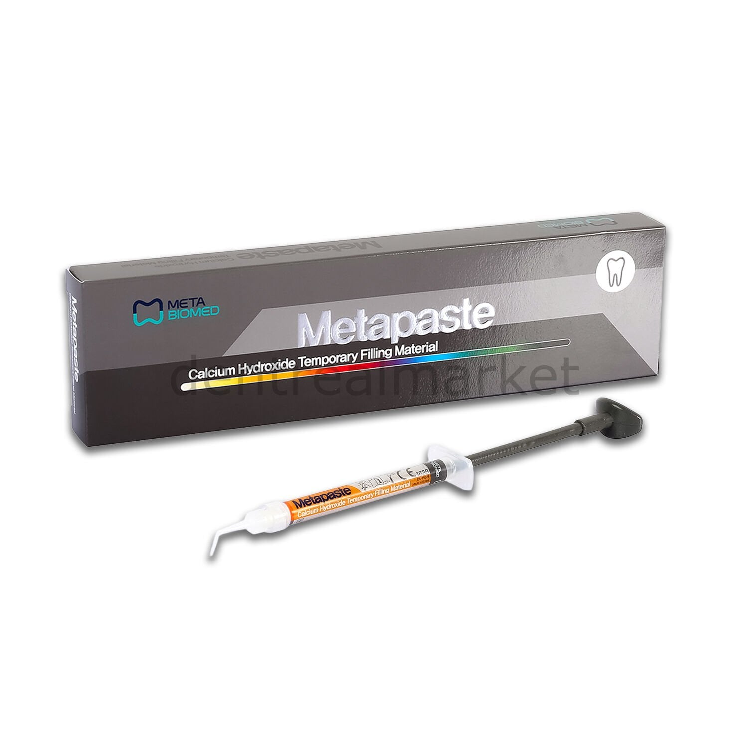 Meta Biomed Metapaste Temporary Root Canal Paste with Barium Sulfate 2x2.2 g