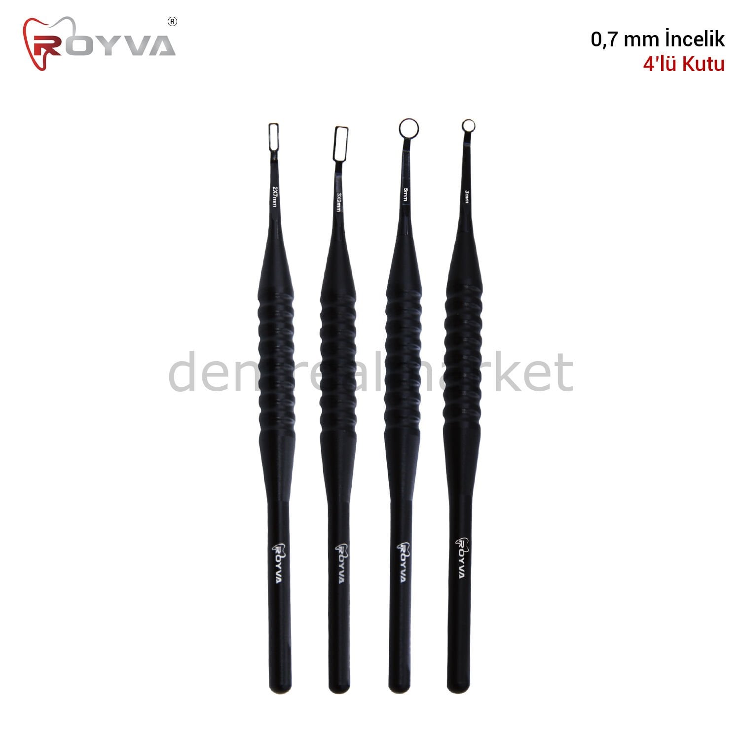 Royva Flexi Mirror - Microsurgical Mirror Set
