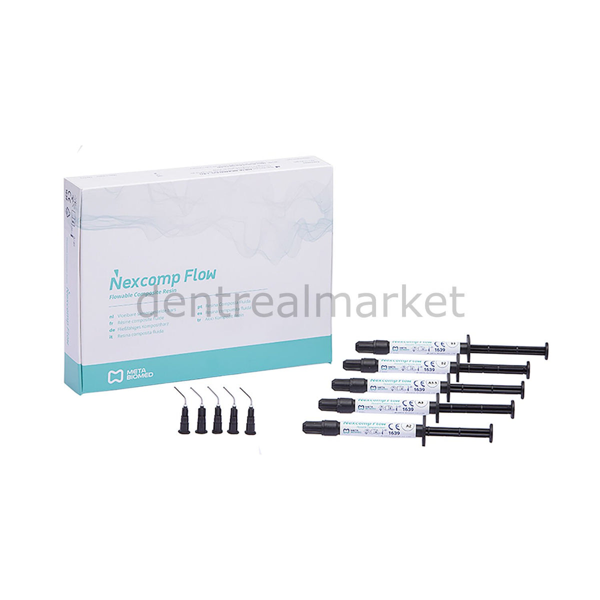 Meta Biomed Nexcomp Flow Nano-Hybrid Flowable Composite Set