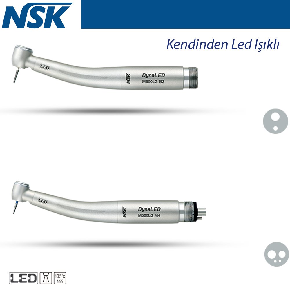 NSK DynaLed Self-Generating LED Turbine Handpiece