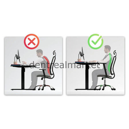 Drm Dental O-Flex Electric Height-Adjustable Ergonomic Desk 160 × 80 cm