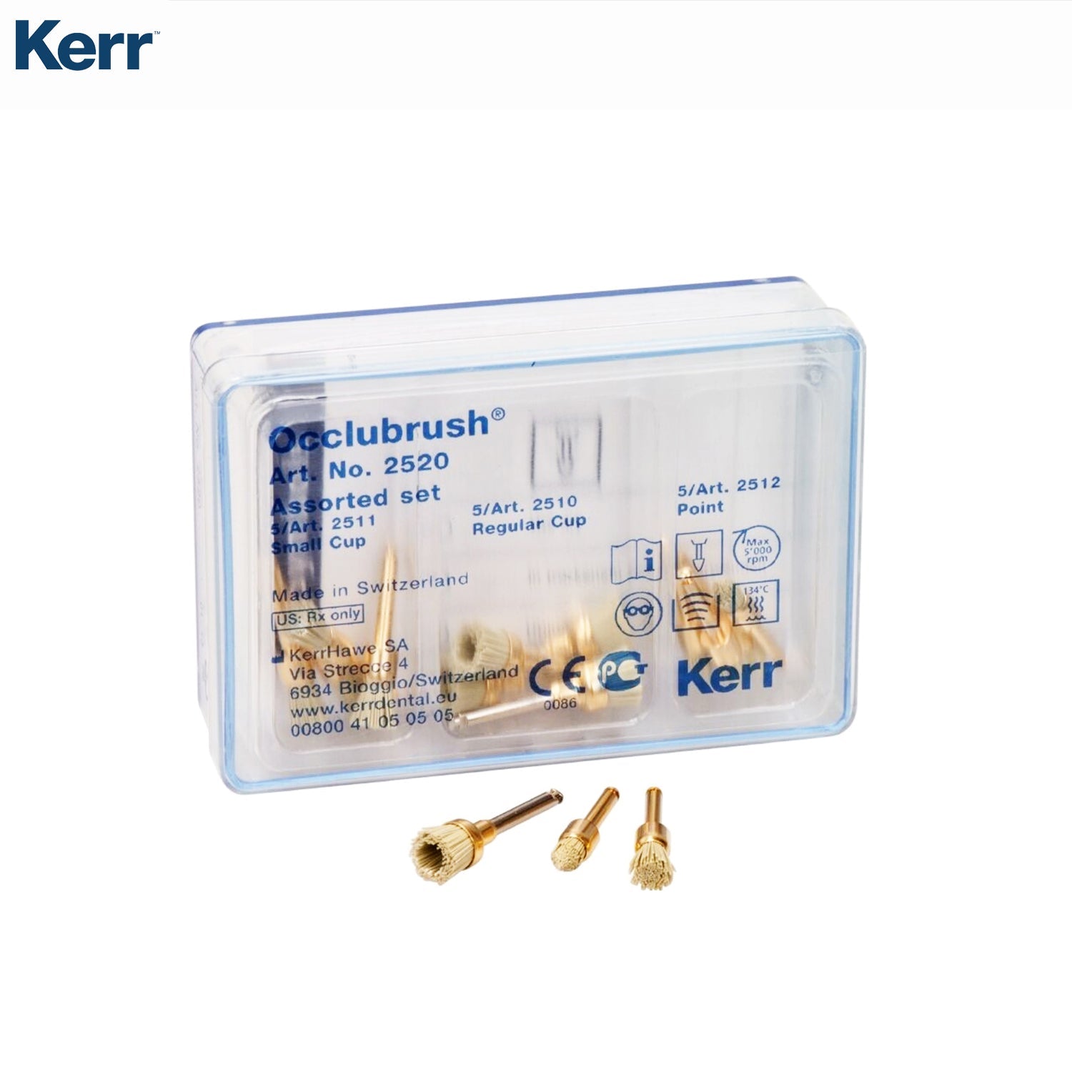 Kerr - Occlubrush Self-Polishing Assortment Brush Kit – DentrealStore