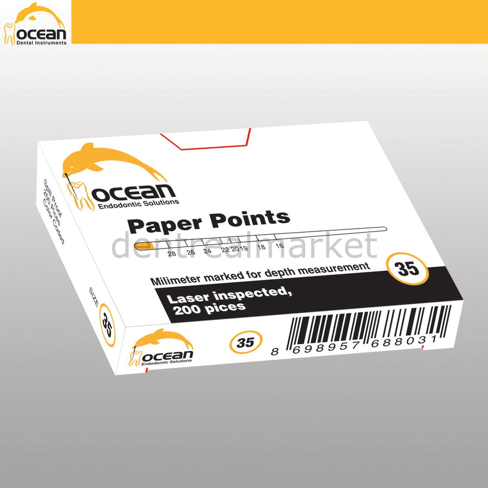 Ocean Paper Points - Root Canal Absorbent Points