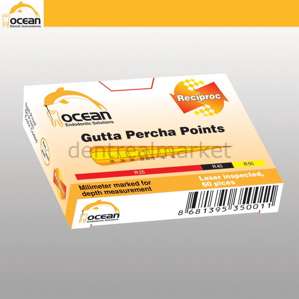 Ocean Gutta Reciproc Percha Points
