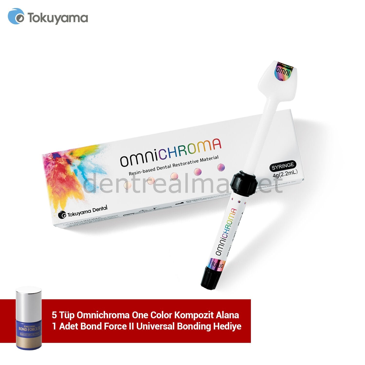 Tokuyama Omnichroma 5 x 4 g Syringes & Bond Force II Promo