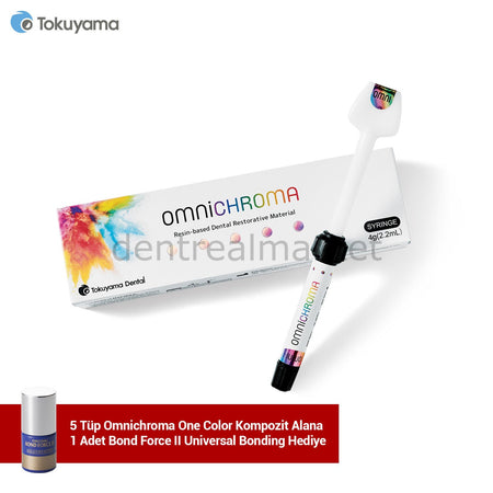 Tokuyama Omnichroma 5 x 4 g Syringes & Bond Force II Promo