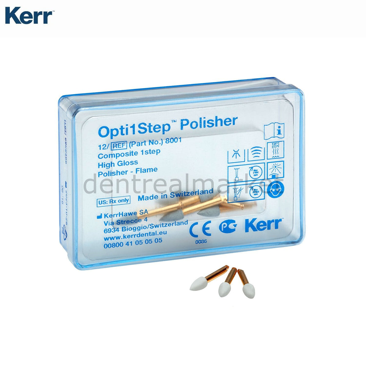 Kerr Opti1Step Composite Finishing & Polishing Flame – Pack of 12