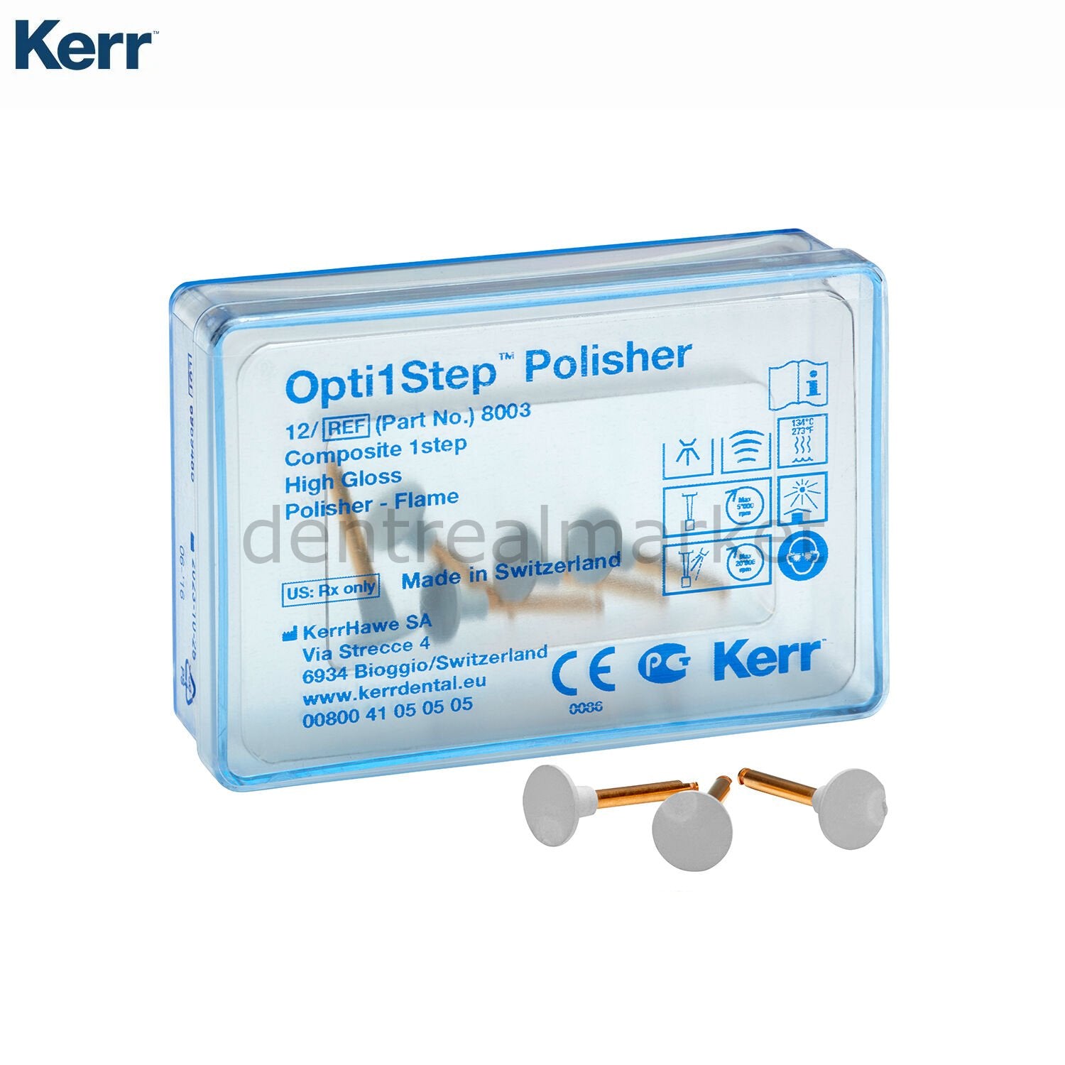 Kerr Opti1Step Composite Finishing & Polishing Disc – Pack of 12
