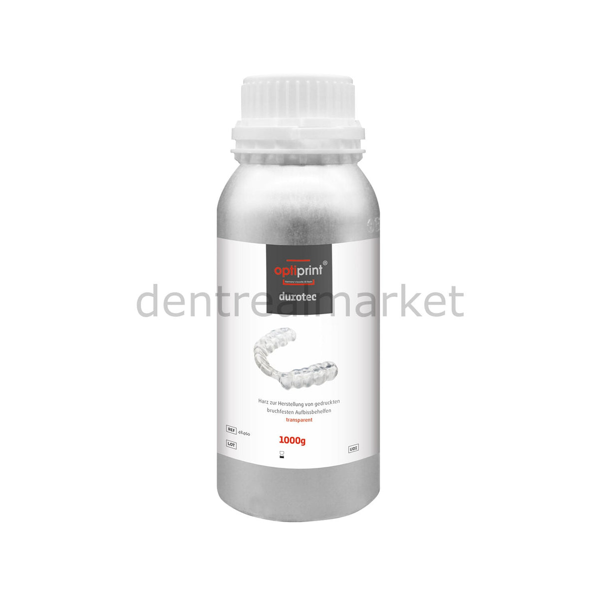 Dentona Optiprint Durotec — Splint 3D Printer Resin — 1000 g Transparent
