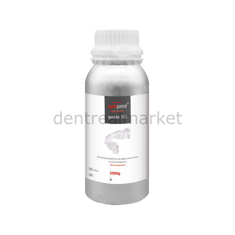 Dentona Optiprint Guide 385 — Surgical Guide 3D Printer Resin — 1000 g Clear