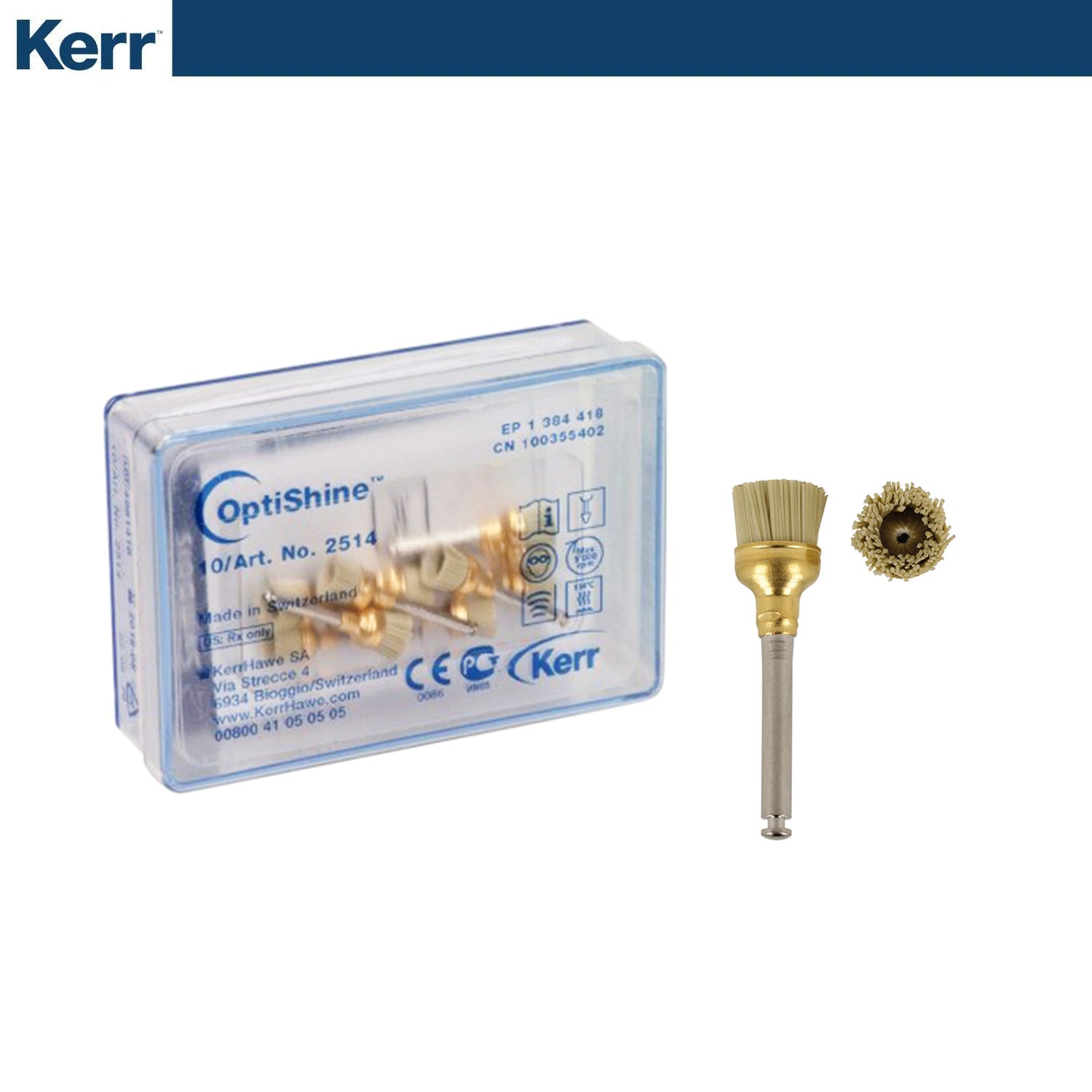 Kerr - Optishine Self-Polishing Brushes – DentrealStore