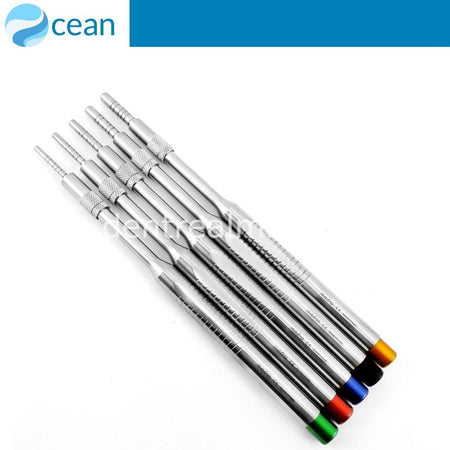 Ocean Anterior Osteotome Set with Stoppers — 5+1