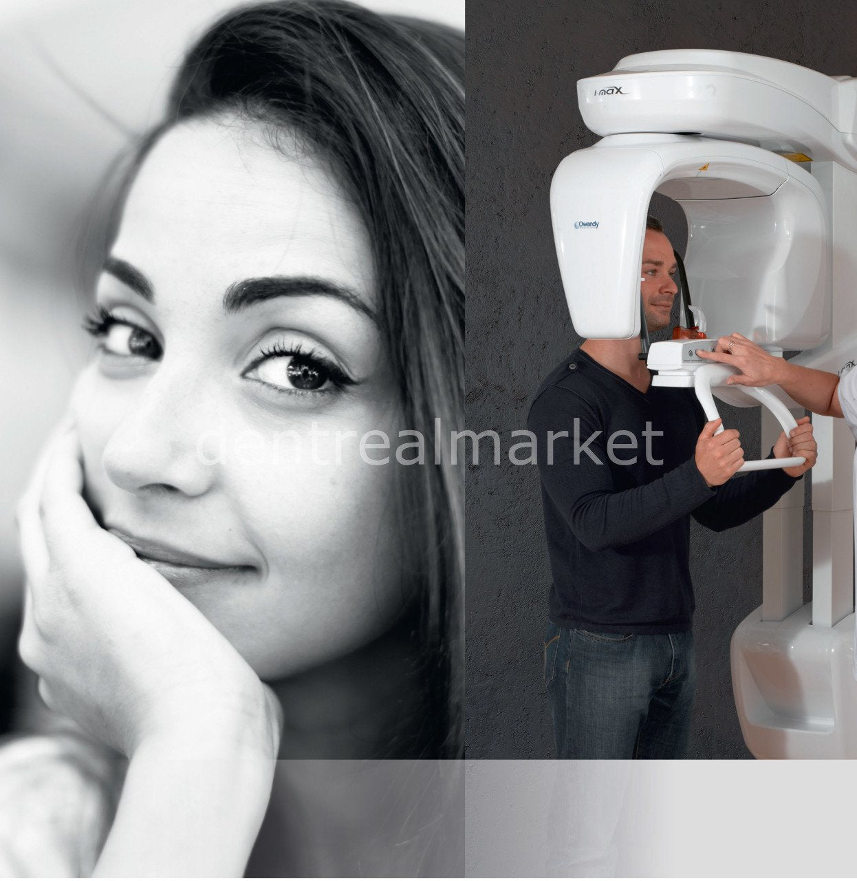 Owandy I-Max Digital Panoramic X-Ray Wall Mount