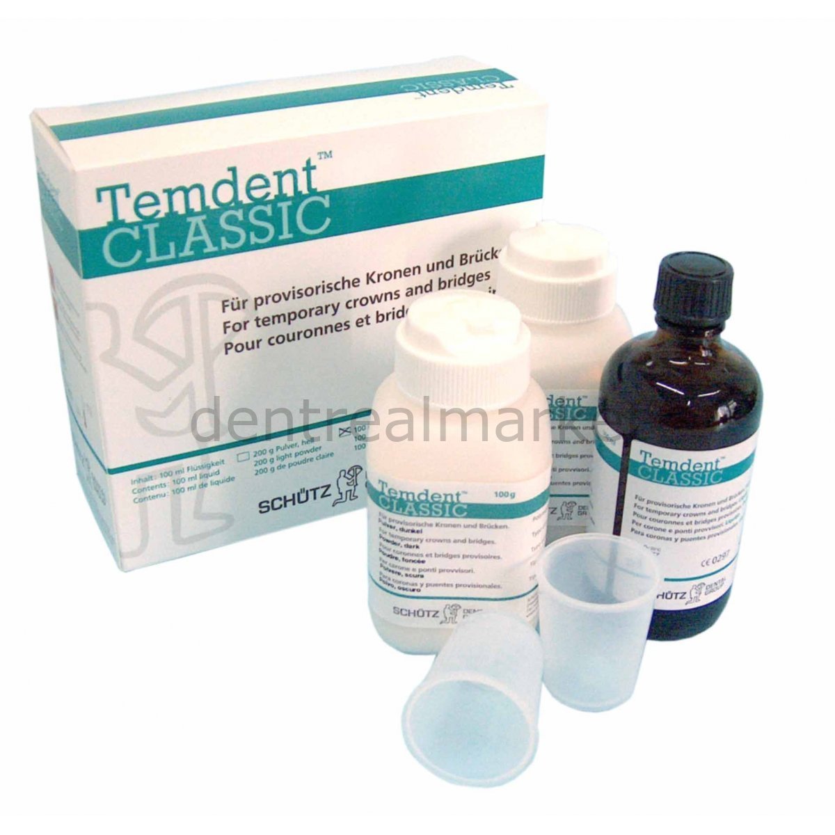 Schütz Dental Temdent Temporary Crown and Bridge Acrylic Kit