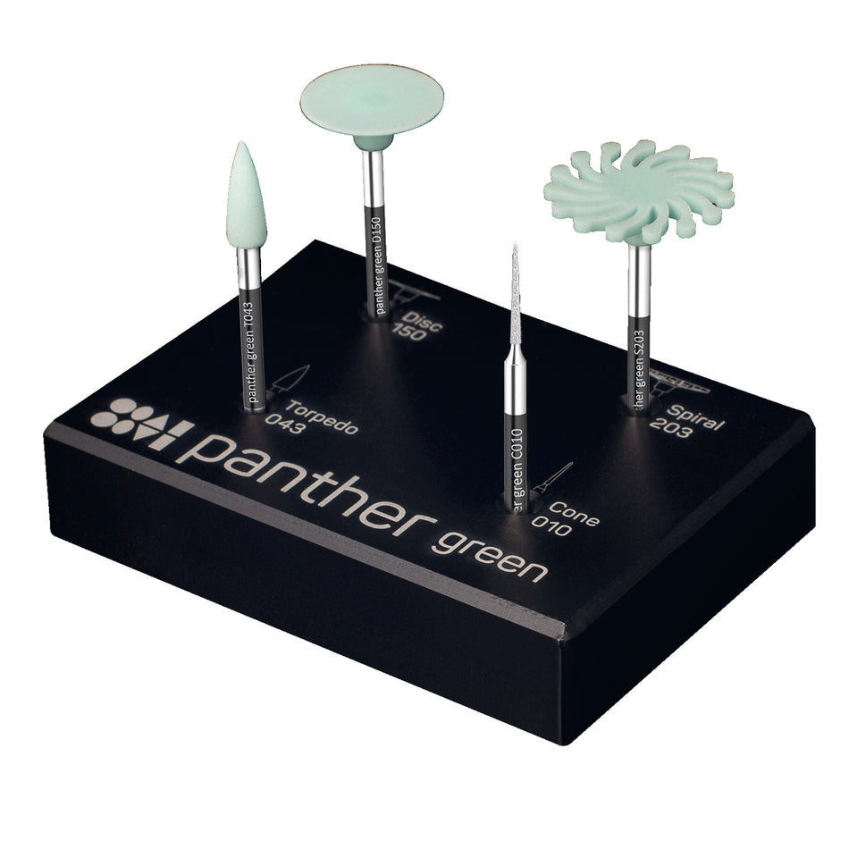 Panther Green Pre-Sintered Zirconium Machining Kit #13