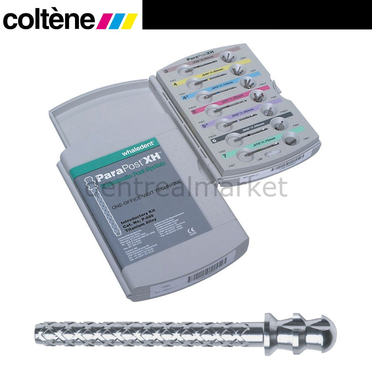 Coltene ParaPost XH Titanium Post Intro Kit