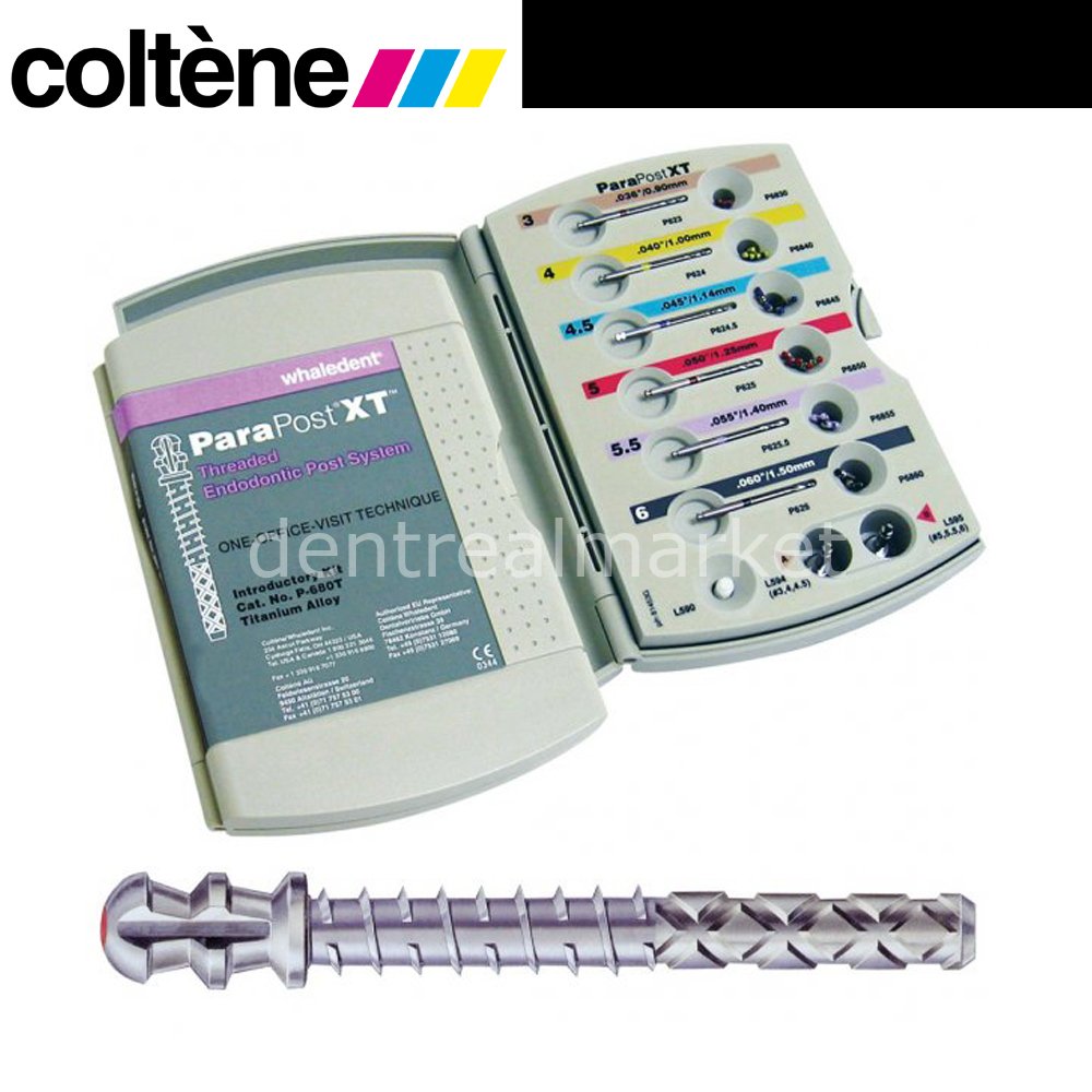 Coltene ParaPost XT Titanium Post Intro Kit