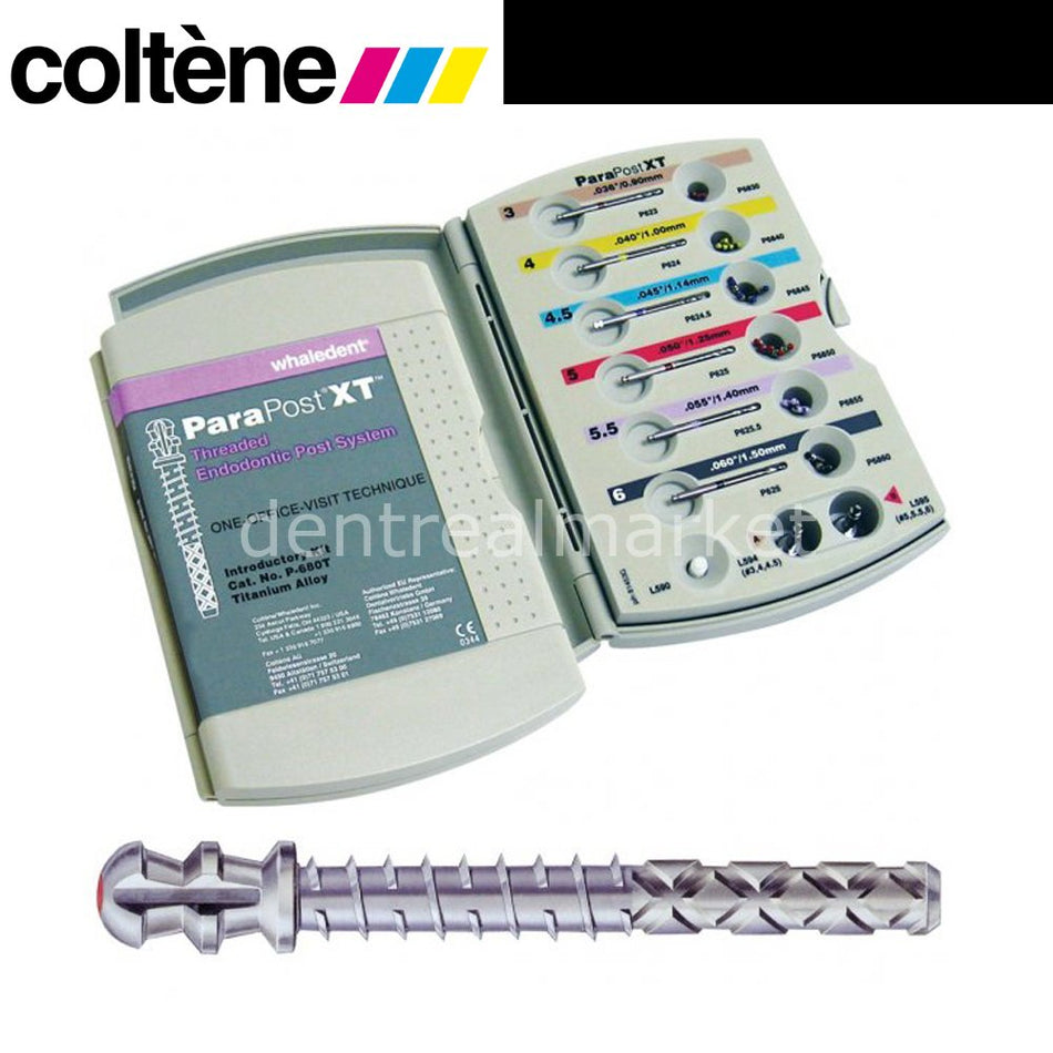 Coltene ParaPost XT Titanium Post Intro Kit