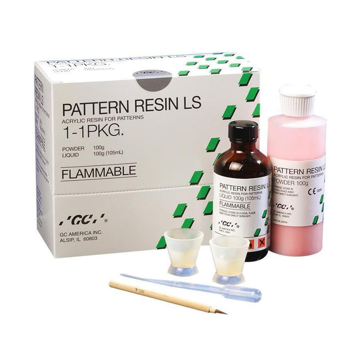 Pattern Dent Gc Dental - Pattern Resin LS Modelling Resin Kit – DentrealStore