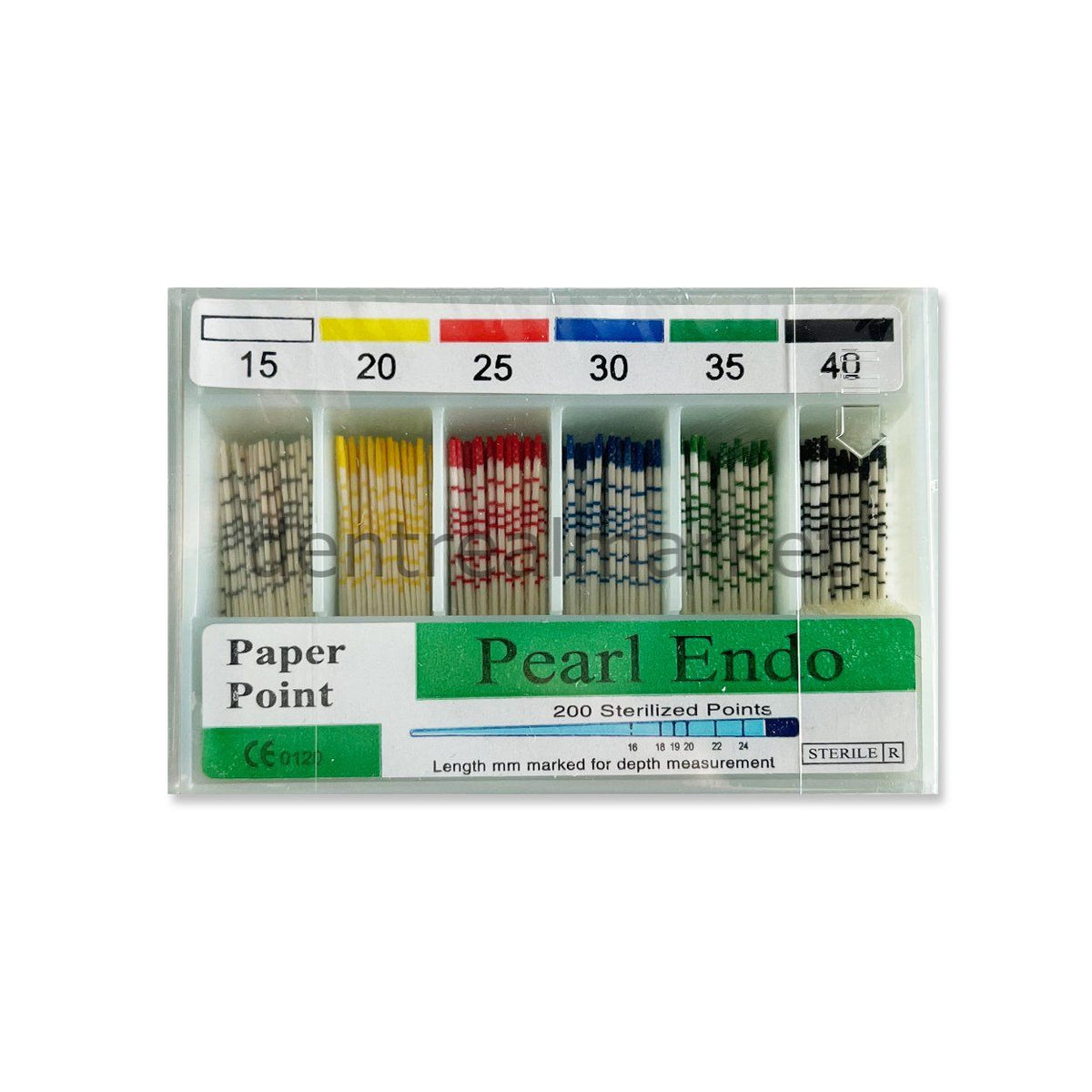 Pearldent Marked Absorbent Paper Points