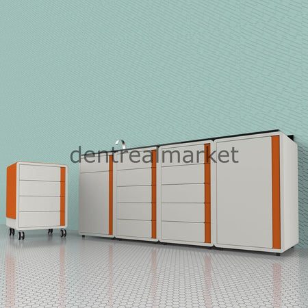 Grup Dental OPS Cabinet Clinic Bench Corian Worktop
