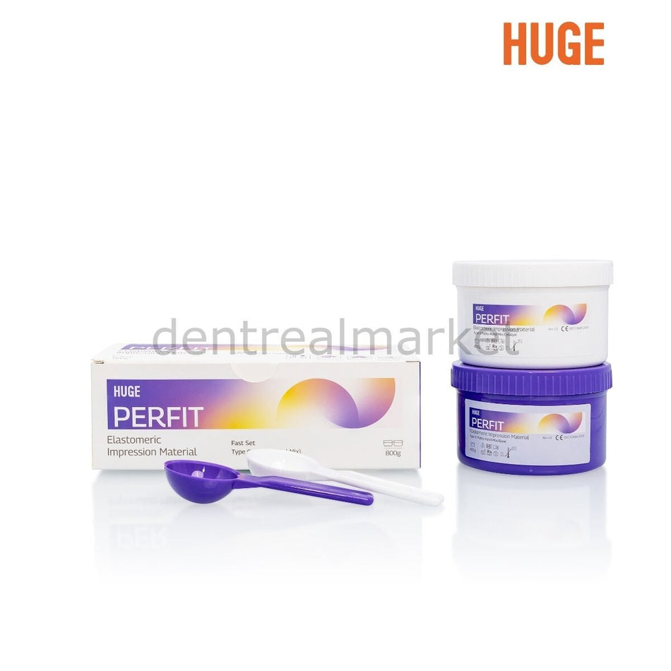 Huge Perfit Putty Hand Mix Impression Material - 400 g × 2