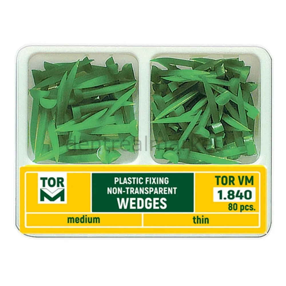 Tor Vm Anatomical Plastic Wedges Pack of 80 - No. 1.840