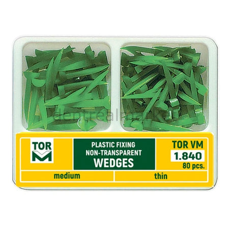Tor Vm Anatomical Plastic Wedges Pack of 80 - No. 1.840