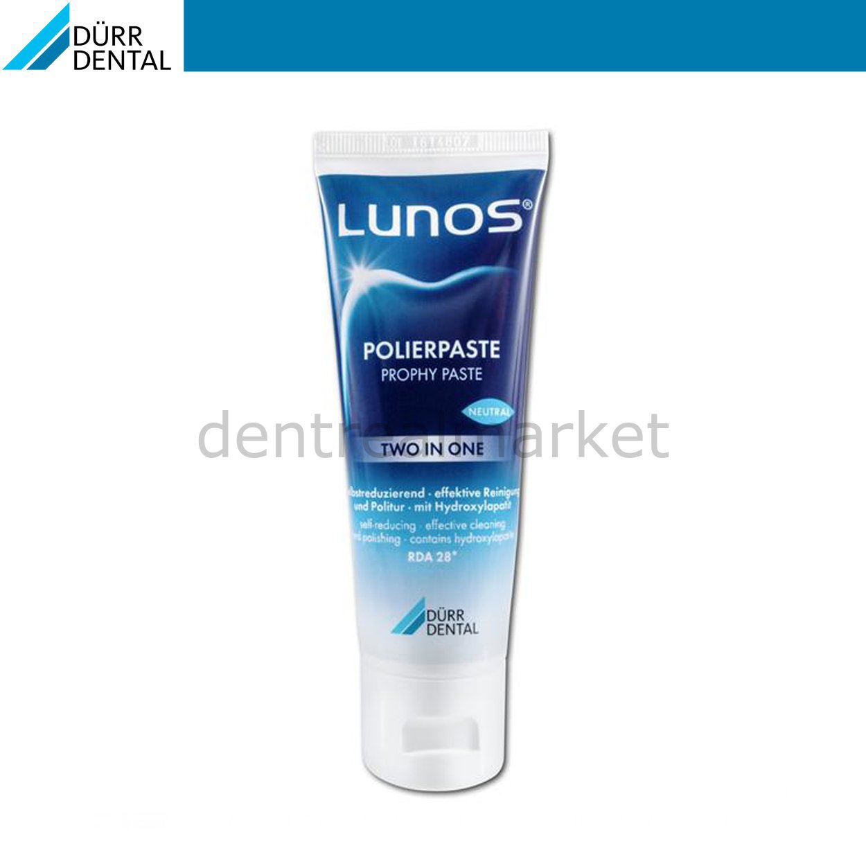 Dürr Dental Lunos Two in One Fluoride-Free Polishing Paste 100 g