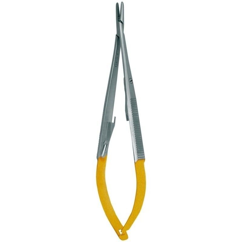 Asa Dental Castroviejo Needle Holder Straight Tip TC 14 cm