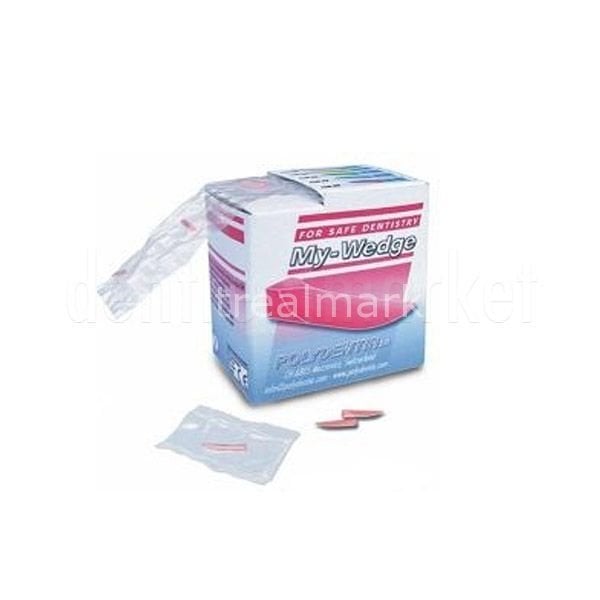 Polydentia Sterile Wooden Wedge 100-Pack