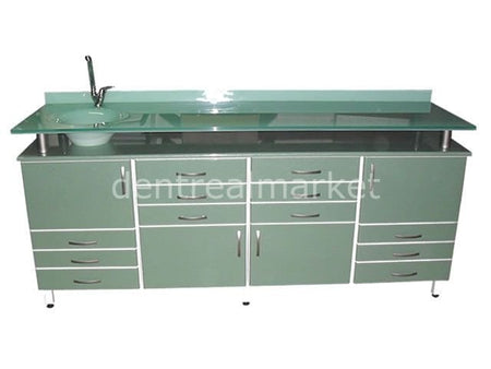 Star Dental Clinic Cabinet with Glass 200 cm Xt - A
