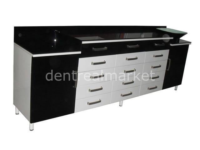 Star Dental Clinic Cabinet with Glass 250 cm XT-C