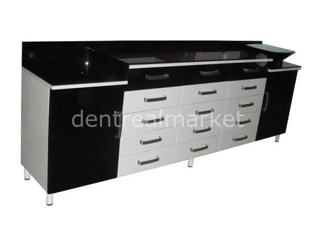 Star Dental Clinic Cabinet with Glass 250 cm XT-C