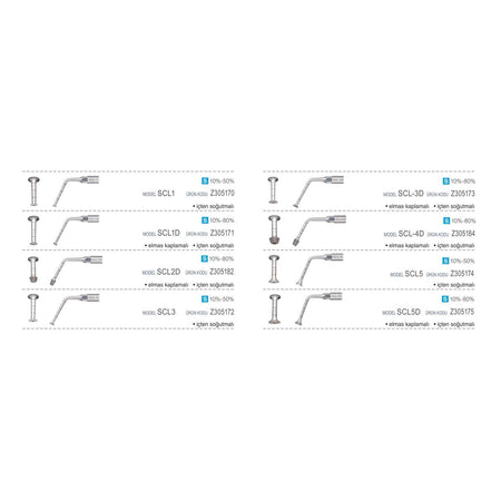 Nsk Piezo Surgical Tips – Socket Lift Series