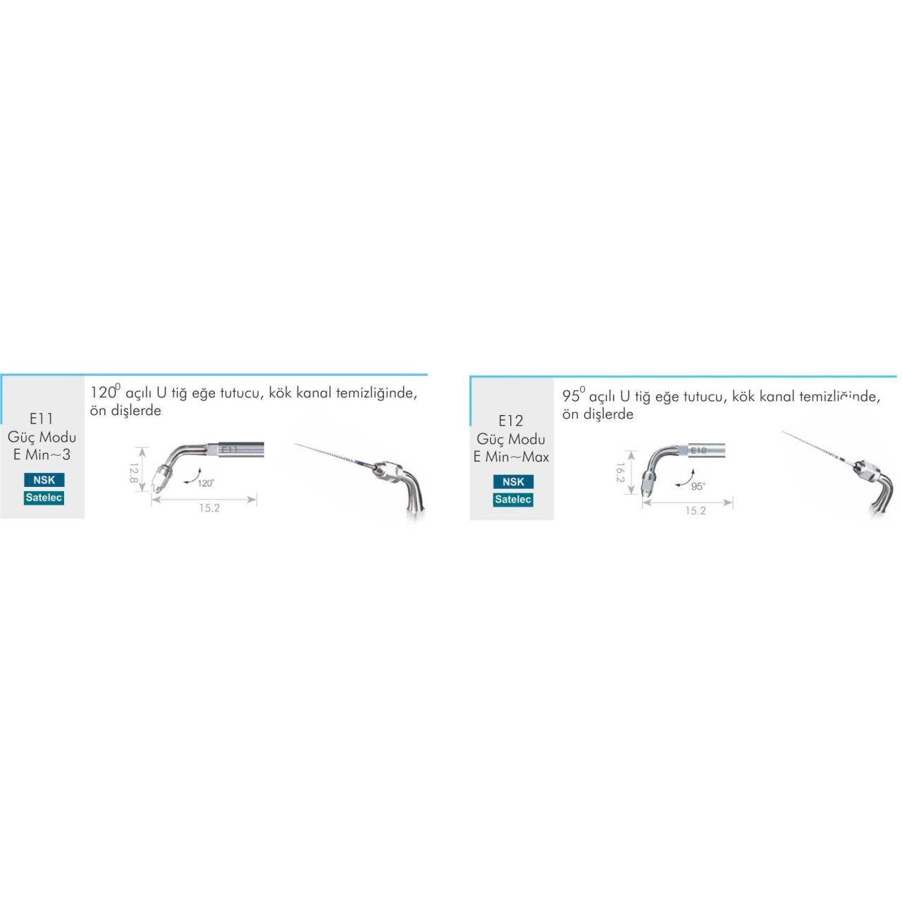 NSK Ultrasonic Canal File Tip – Endodontic Tip (Satelec & EMS Compatible)