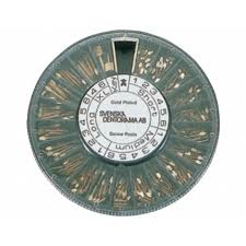 Svenska Gold Screw Post - Pack of 240