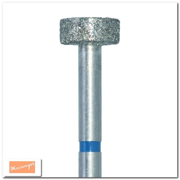 Meisinger 822 Synthetic Diamond Bur Pear Tip — Pack of 2