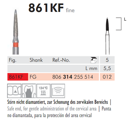 Meisinger Scalino Diamond Bur Kit
