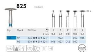 Meisinger 825 Synthetic Diamond Bur — Pack of 2