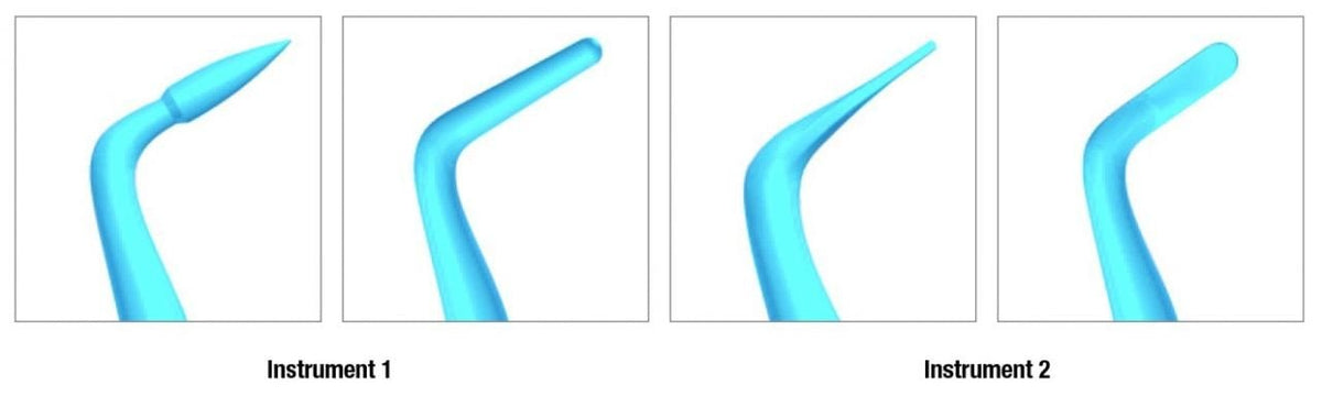 Polydentia Blue Polyshapes Composite Contouring Instrument
