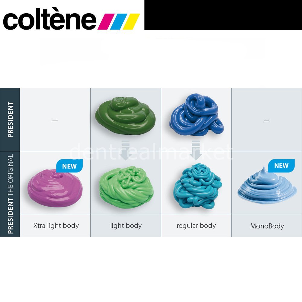Coltene President A-Silicone Impression Kit