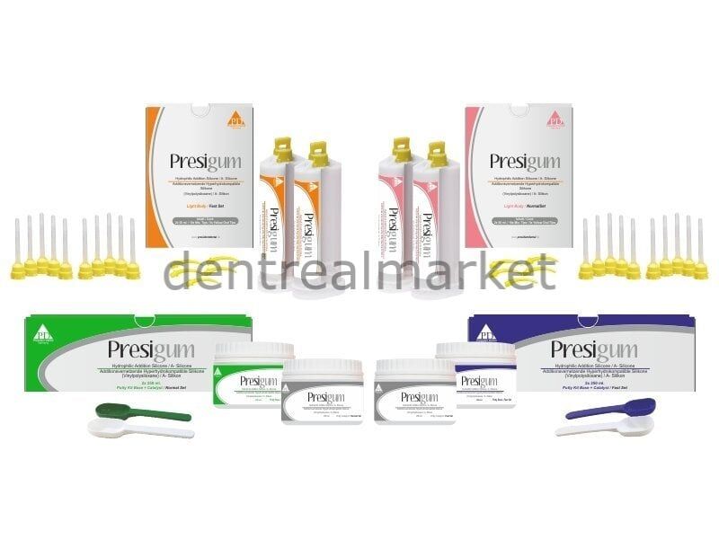 President Presigum Putty A-Silicone Impression Kit Fast