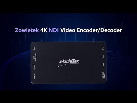 HD Video Encoder & Decoder セット Amazon.com: 4K HDMI Video Encoder/Decoder, ZowieBox, Native NDI