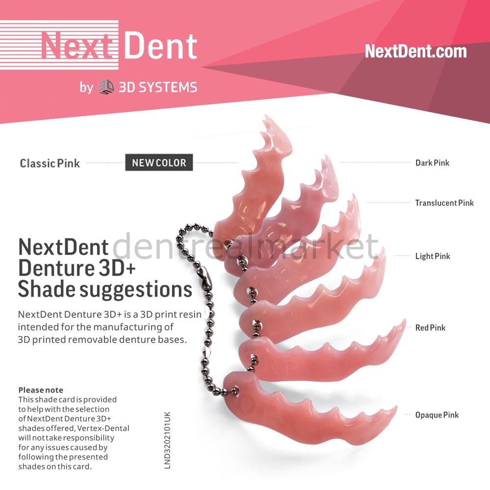 NextDent Denture 3D+ Printing Resin Denture Base