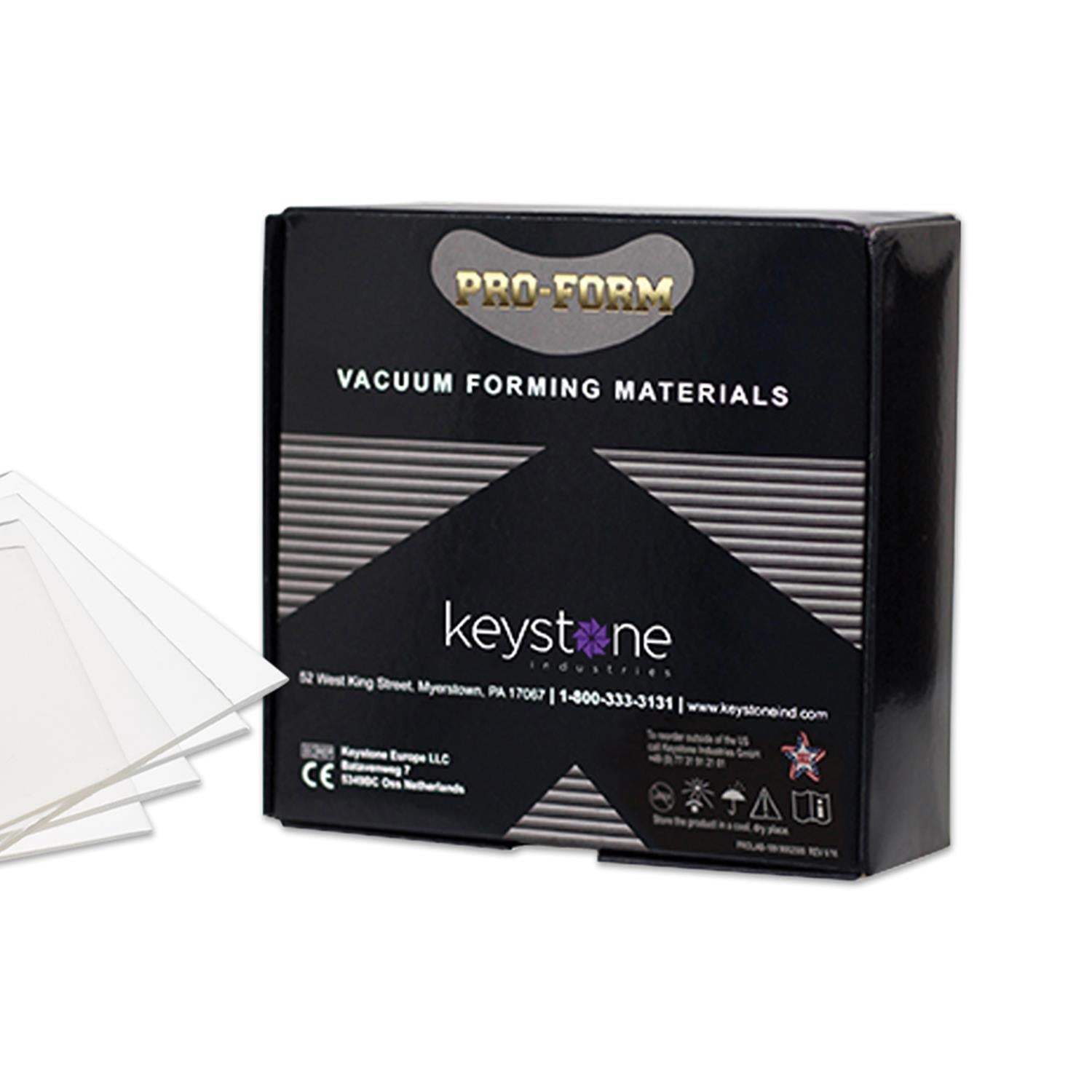 Keystone Form Keystone - Pro-Form Sheet Material for Vacuum-Forming of Trays ...