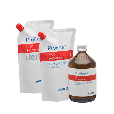 Ivoclar Vivadent ProBase Hot Heat-Curing Acrylic Kit (1 kg + 500 ml) — Pink