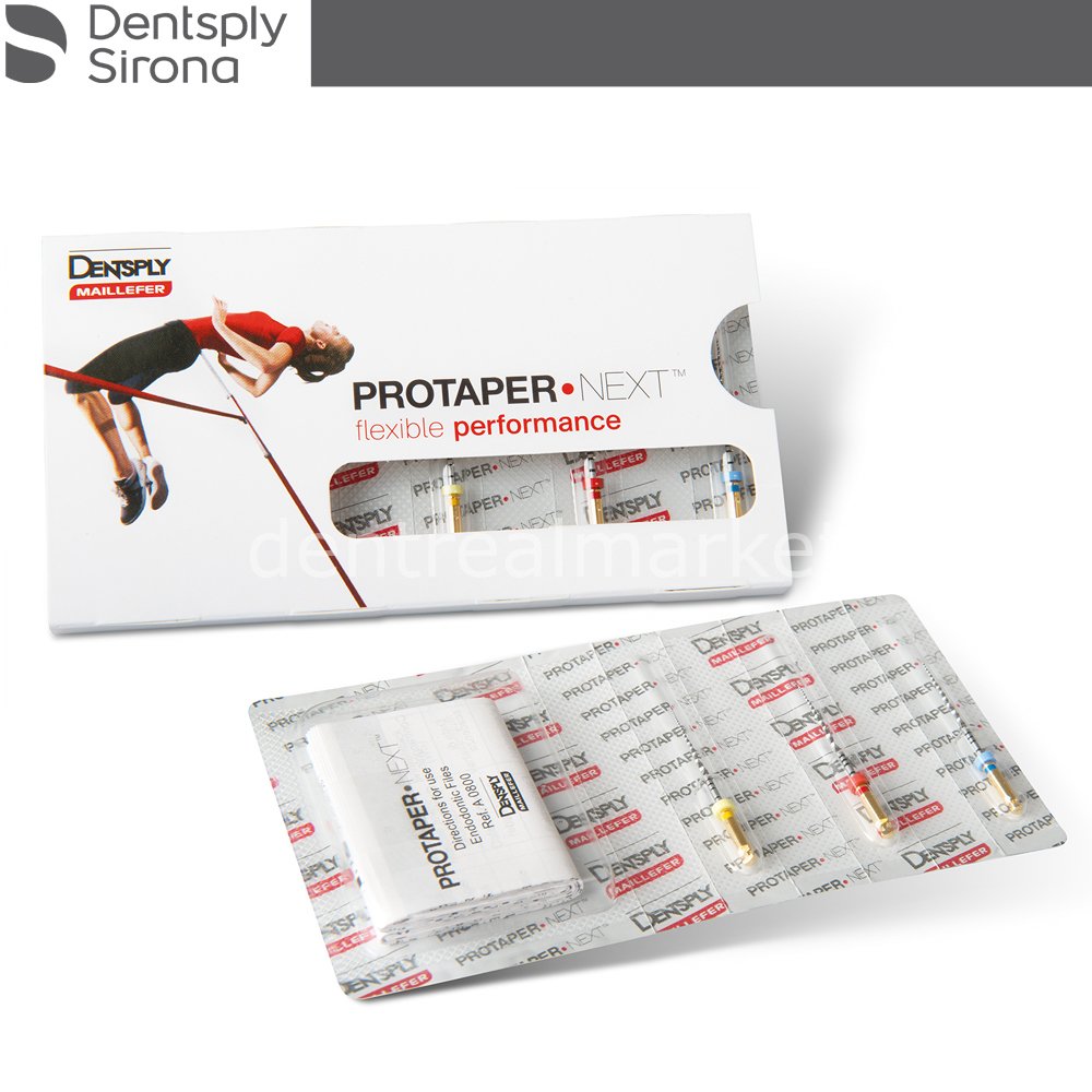 Dentsply-Sirona ProTaper Next Rotary Endodontic File — Pack of 3
