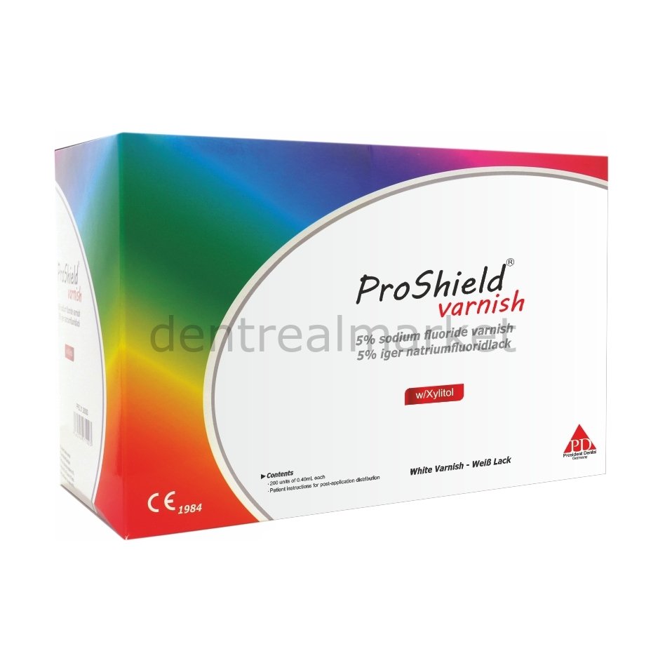 President ProShield Varnish Protective Fluoride Varnish 32 Pack