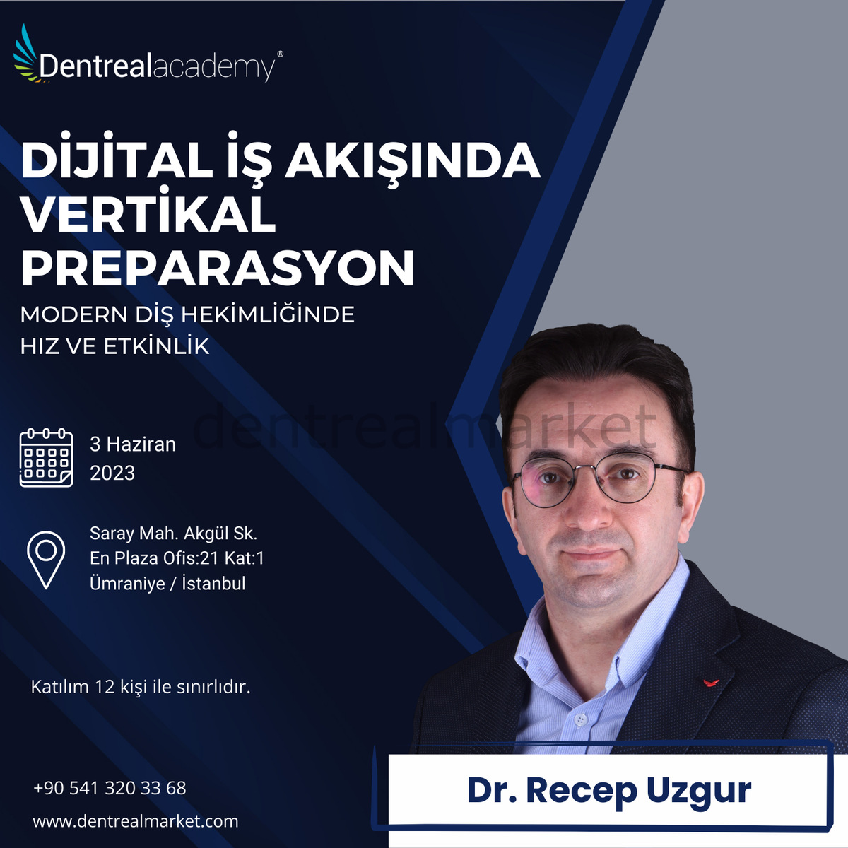 DentrealStore - Dentrealacademy Vertical Preparation in a Digital Workflow - Speed and Efficiency in Modern Dentistry